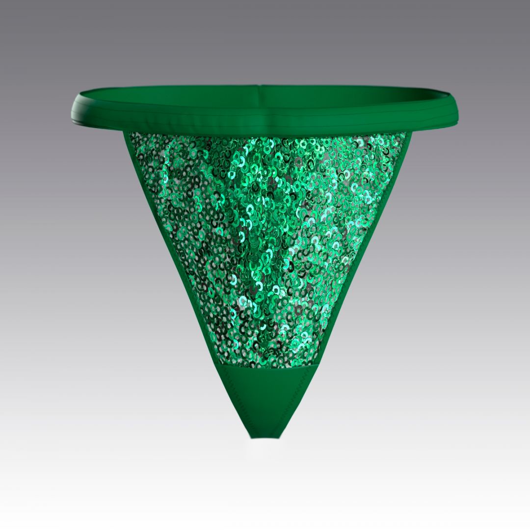 Купальный низ с пайетками 3037.20 ARDI зеленый