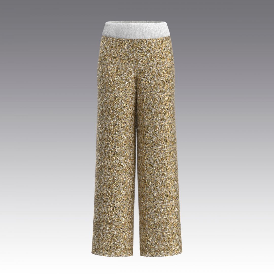 Брюки с пайетками 2988.58 ARDI золотой