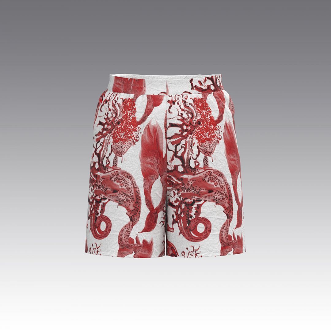 Шорты Corals из хлопка 3030.55 ARDI красный