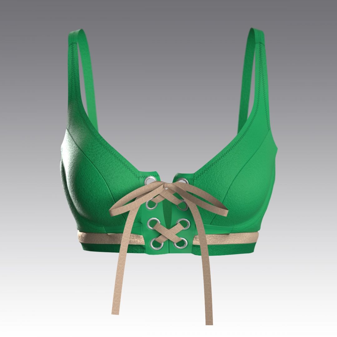 Купальный верх R3005-13 ARDI изумрудный