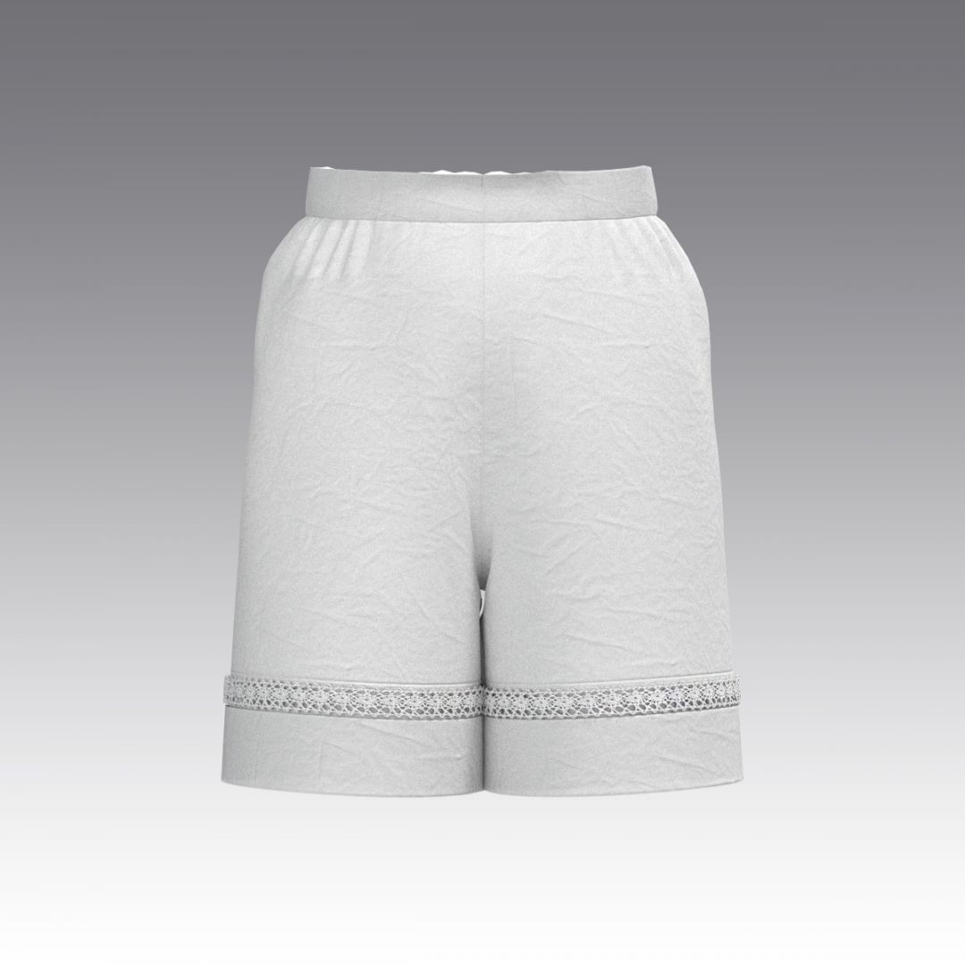 Шорты из вареного хлопка 2983.55 ARDI белый