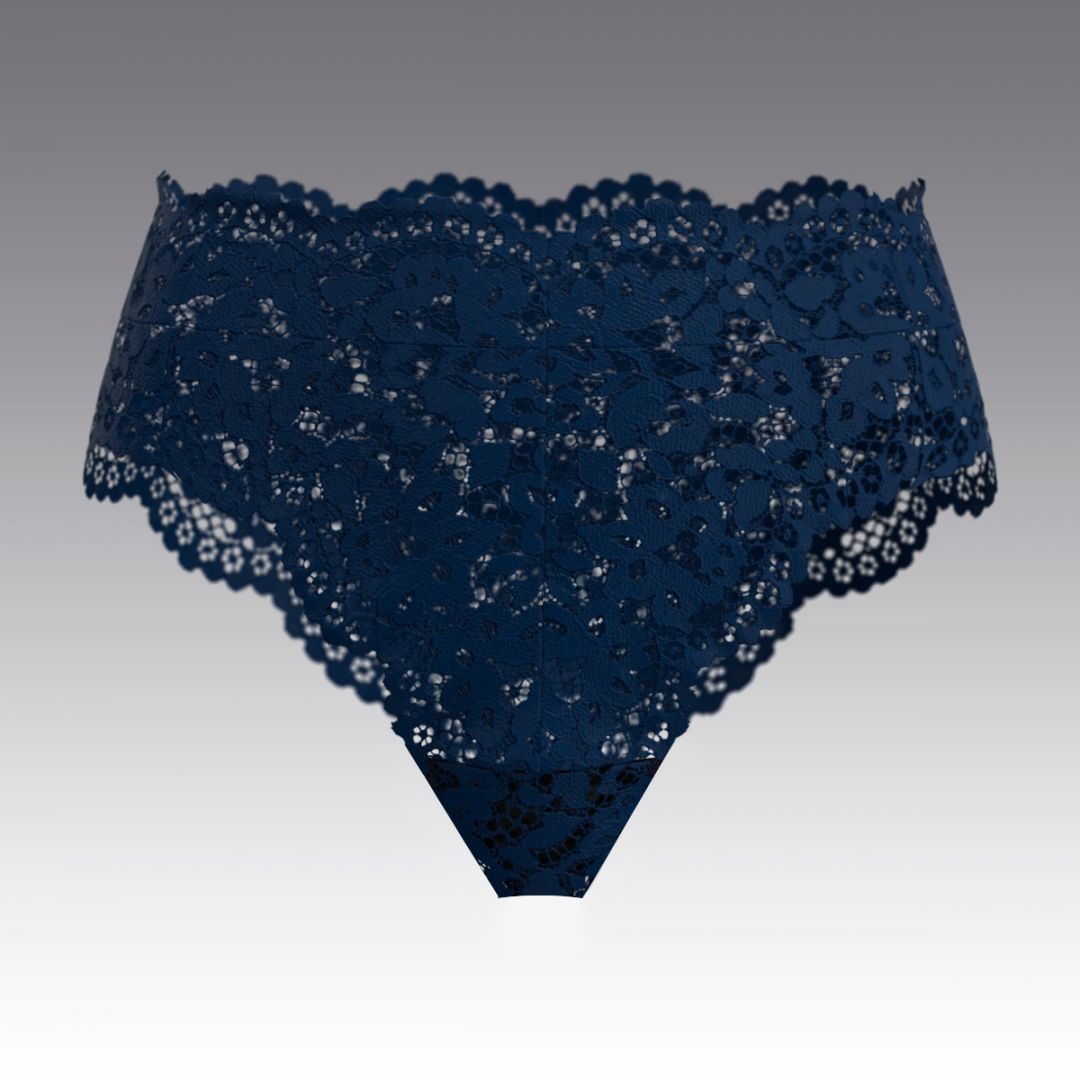 Высокие бразилиано из кружева 4006.21 ARDI нави