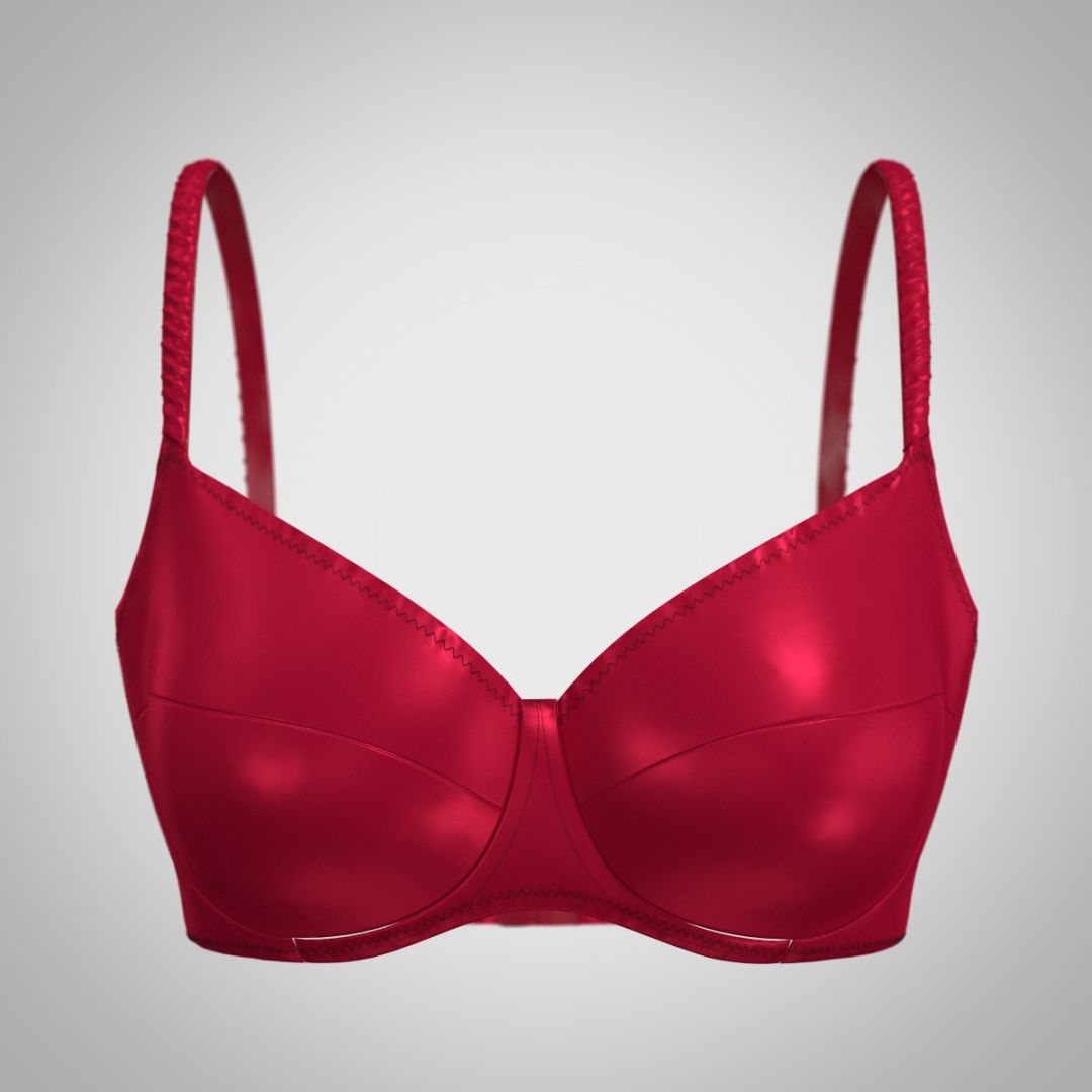Бюстгальтер из шелка 2059.12.6 ARDI красный
