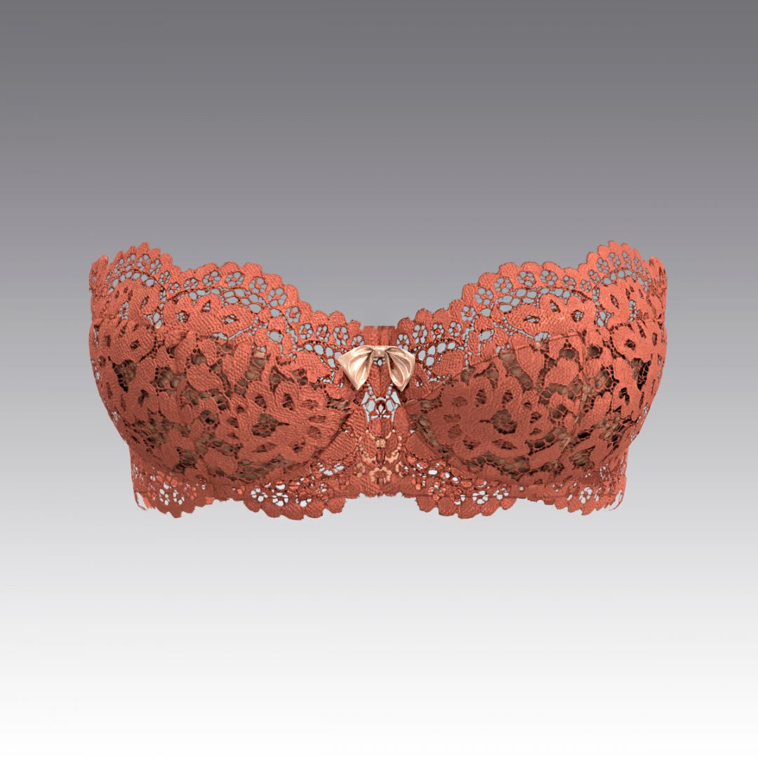 Бюстгальтер-балконет из кружева 2984.18 ARDI карамель