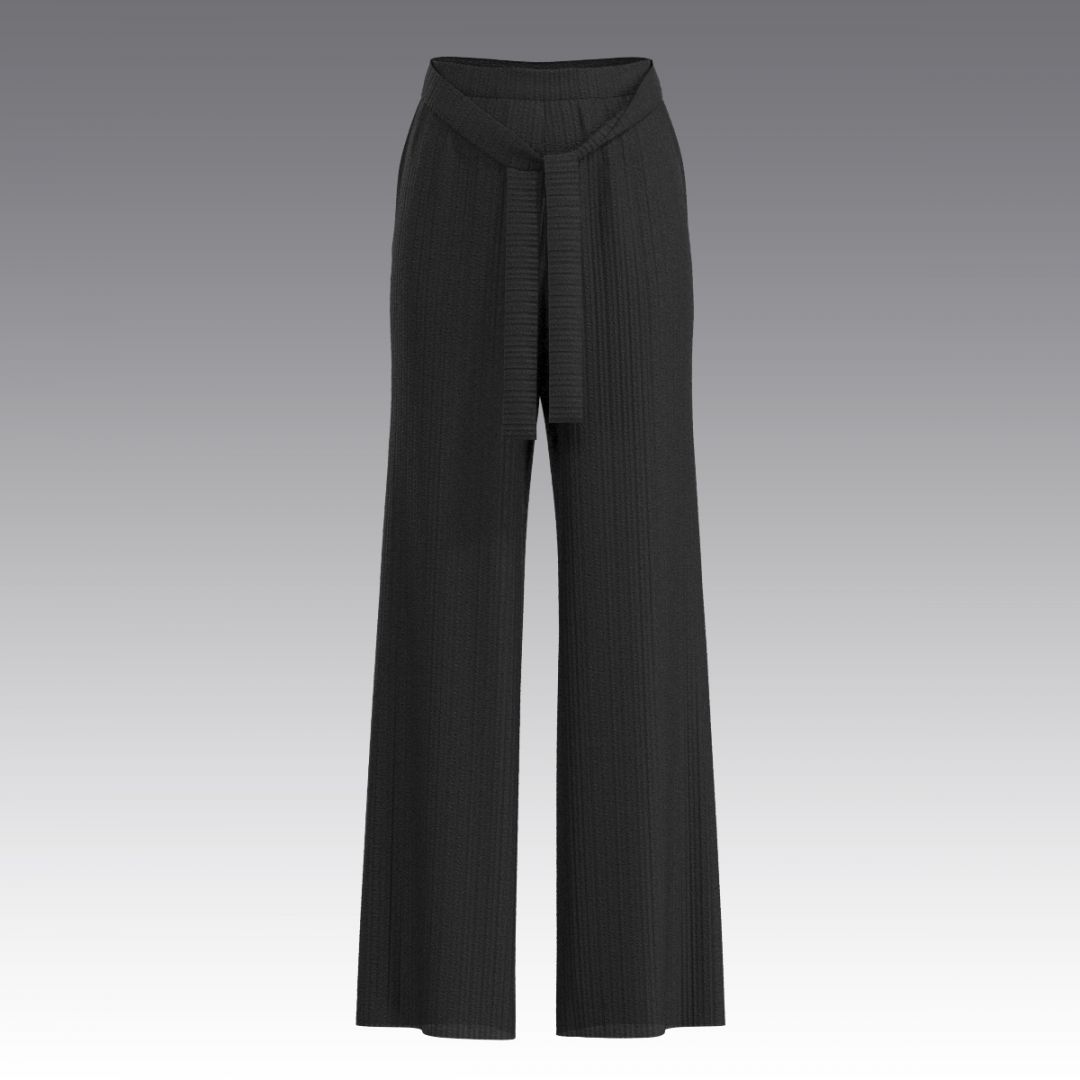 Брюки из трикотажа в рубчик 2937.58 ARDI черный