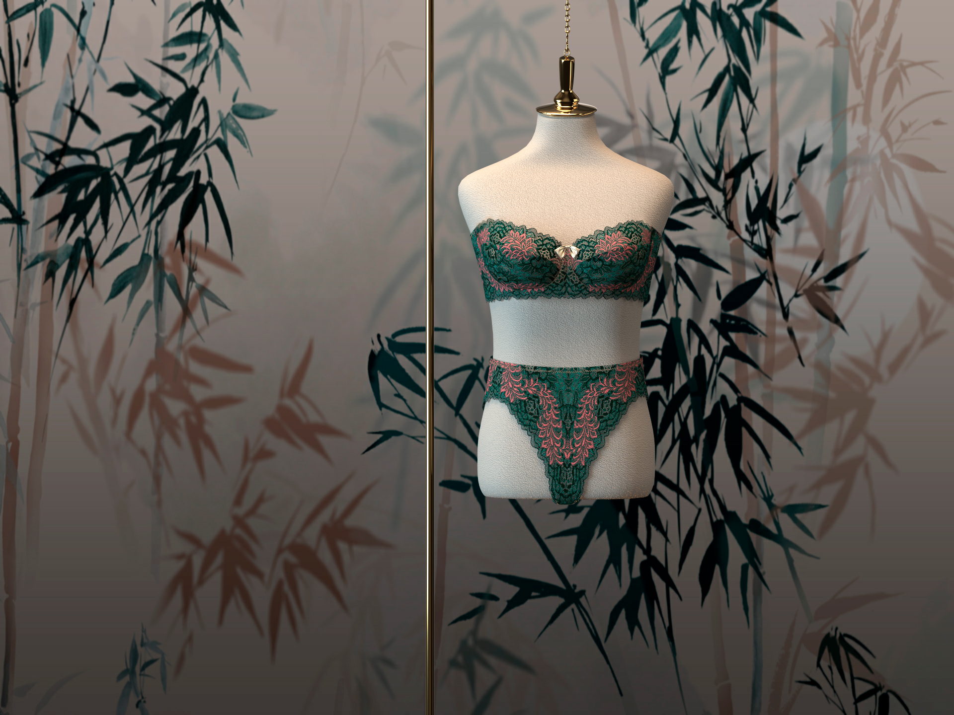 Коллекция "Эхо тишины. Тени бамбука"