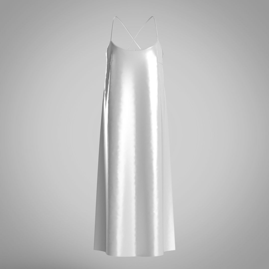 Платье-комбинация из шелка 2059.44.2 ARDI молочный