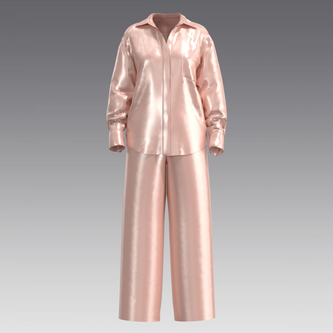 Комплект из шелка 4068.54.58 ARDI персиковый