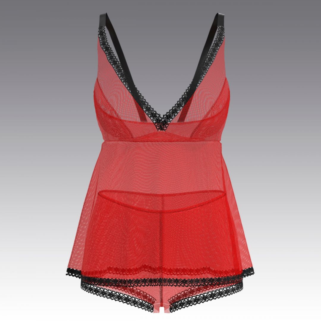 Комплект из сетки 4010.53.25 ARDI красный