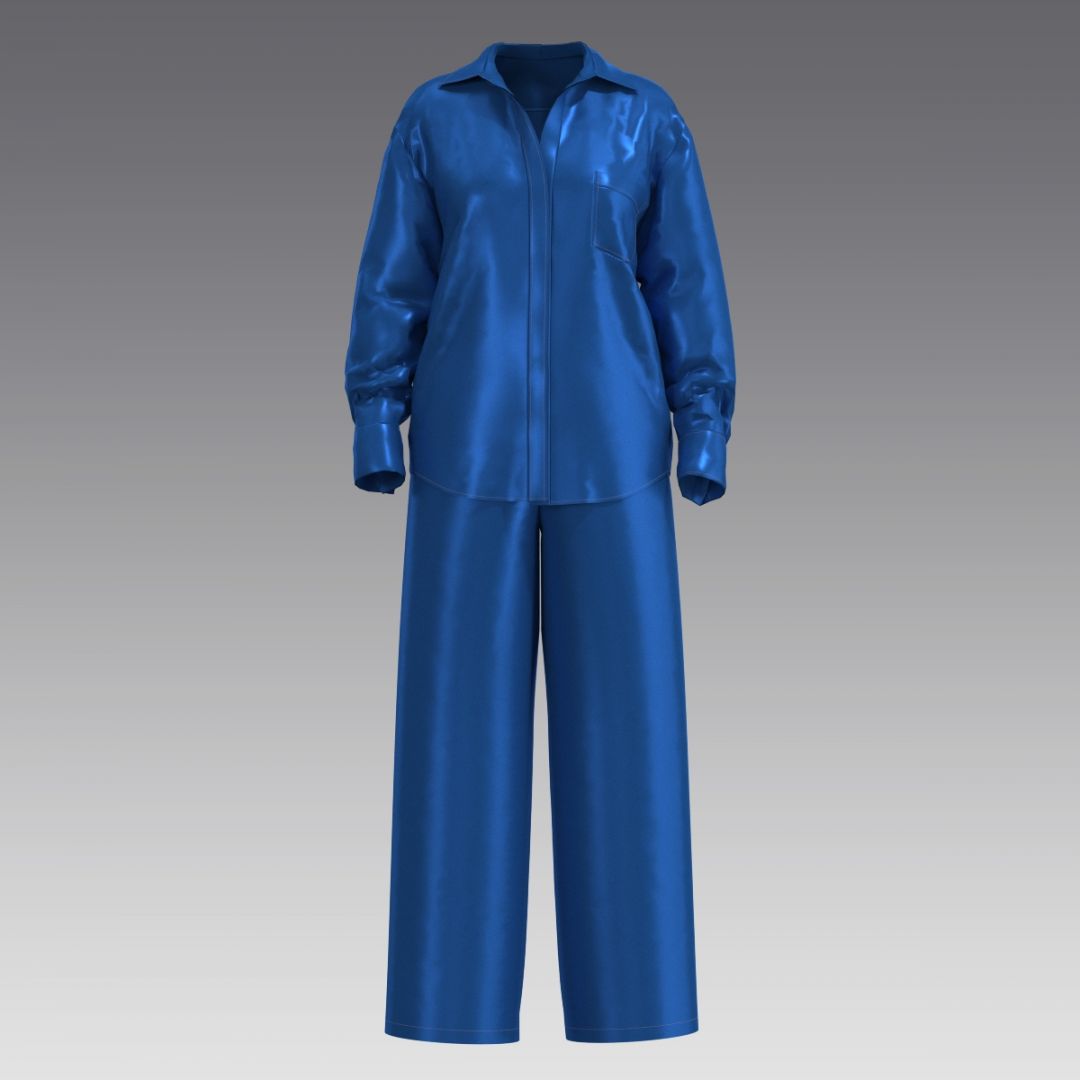 Комплект из шелка 2059.54.58.9 ARDI синий