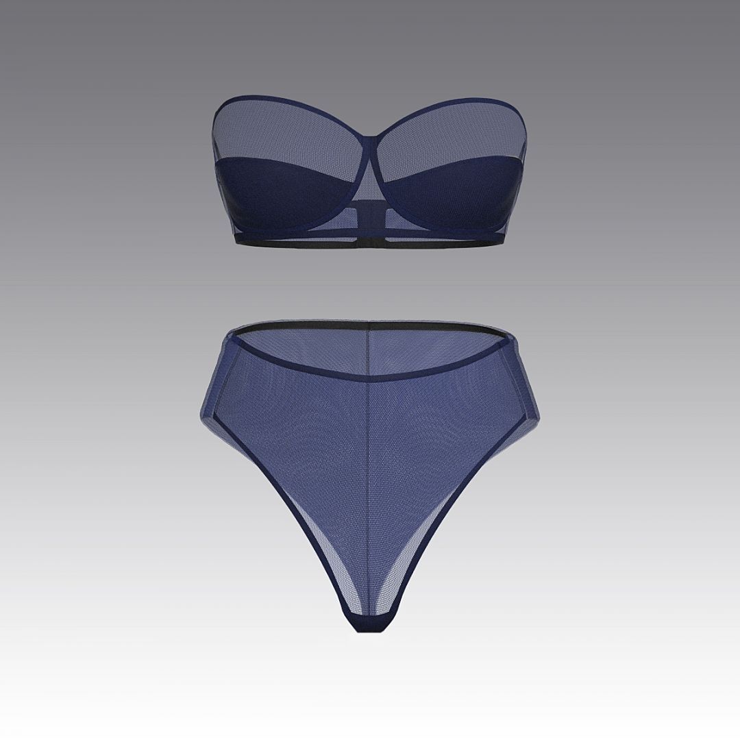 Комплект из тюля 2956.18.21 ARDI джинс