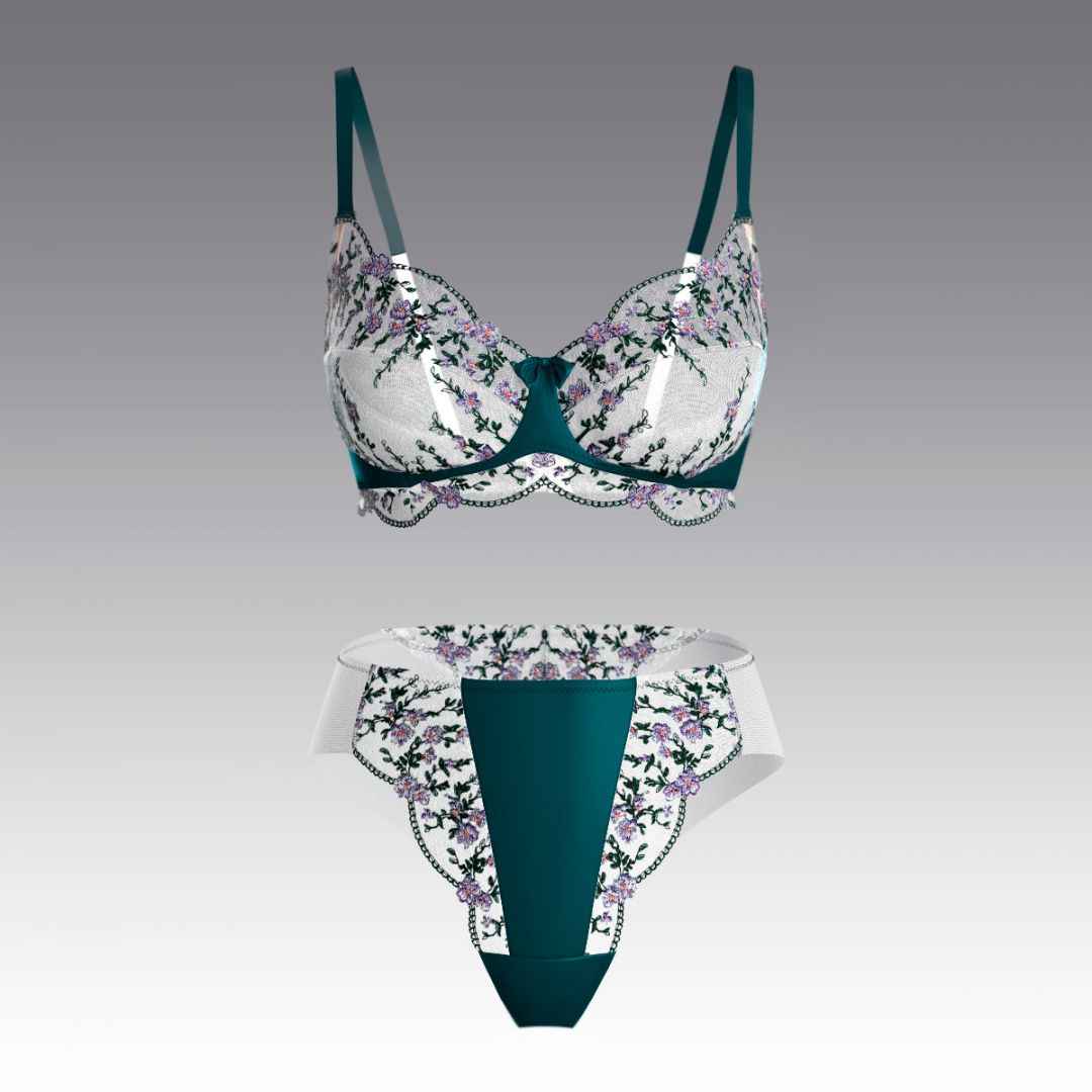 Комплект из кружева 4113.12.21 ARDI лавандовый