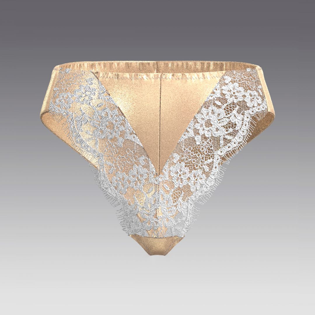 Бразилиано из шелка и кружева 5008.21 ARDI янтарь