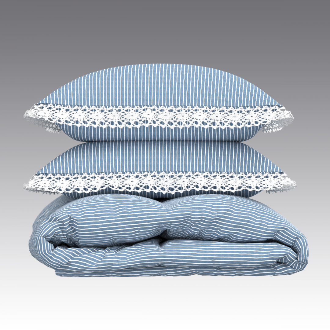 Комплект белья Stone Washed 2982.01 ARDI синий