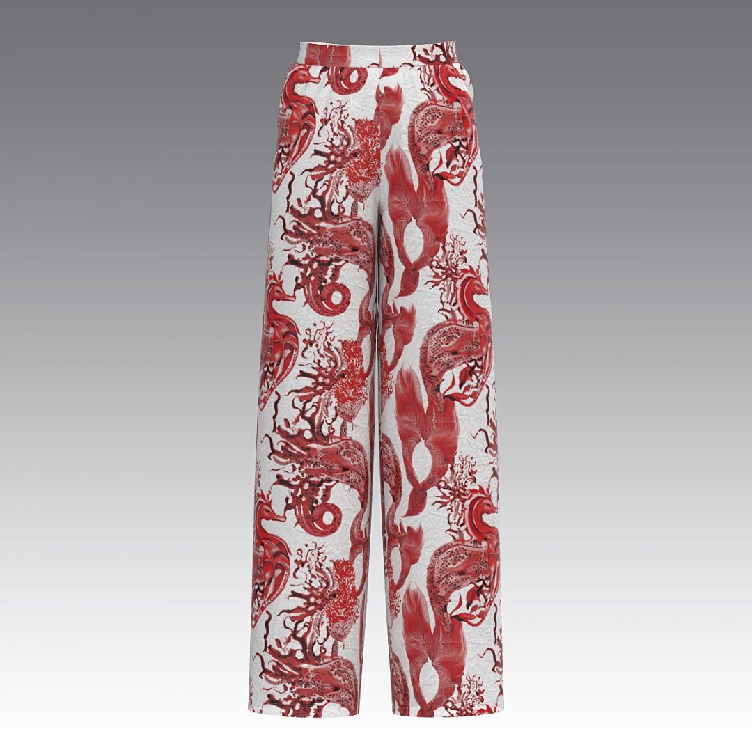 Брюки Corals из хлопка 3030.58 ARDI красный