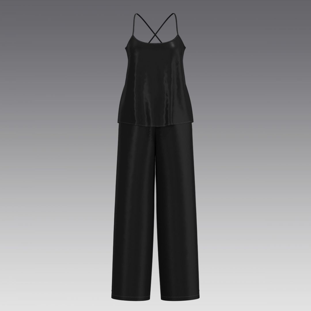 Комплект из шелка 2059.40.58.3 ARDI черный