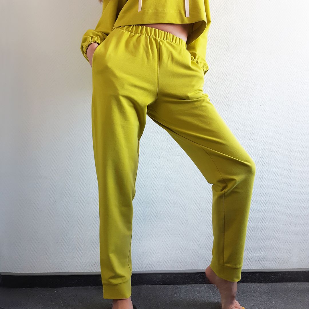 Брюки на манжетах 4075.57 ARDI фисташковый