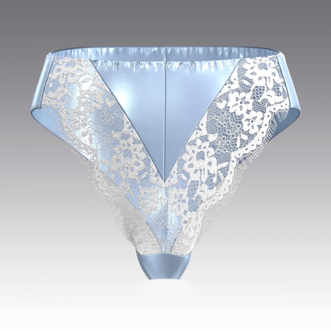 Бразилиано из шелка и кружева 4067.21 ARDI голубой