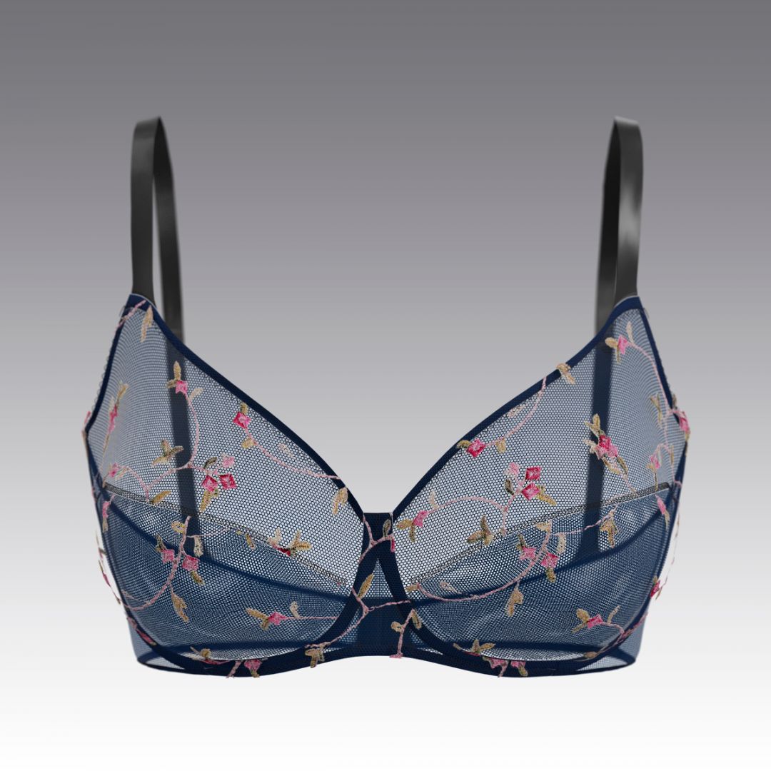 Бюстгальтер из сетки 4017.12 ARDI нави