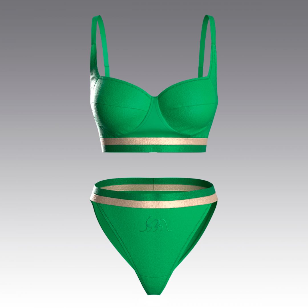 Купальник R3005-15-28 ARDI изумрудный