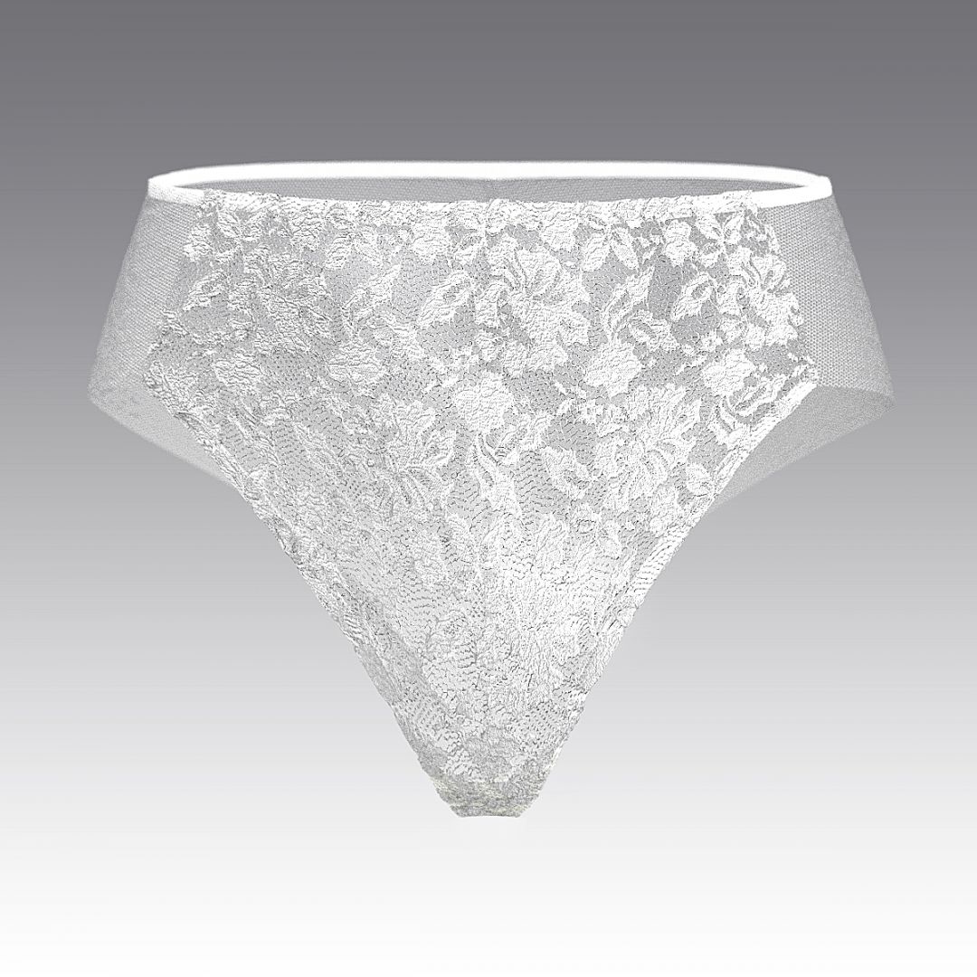 Высокие бразилиано из кружева 2964.21 ARDI белый