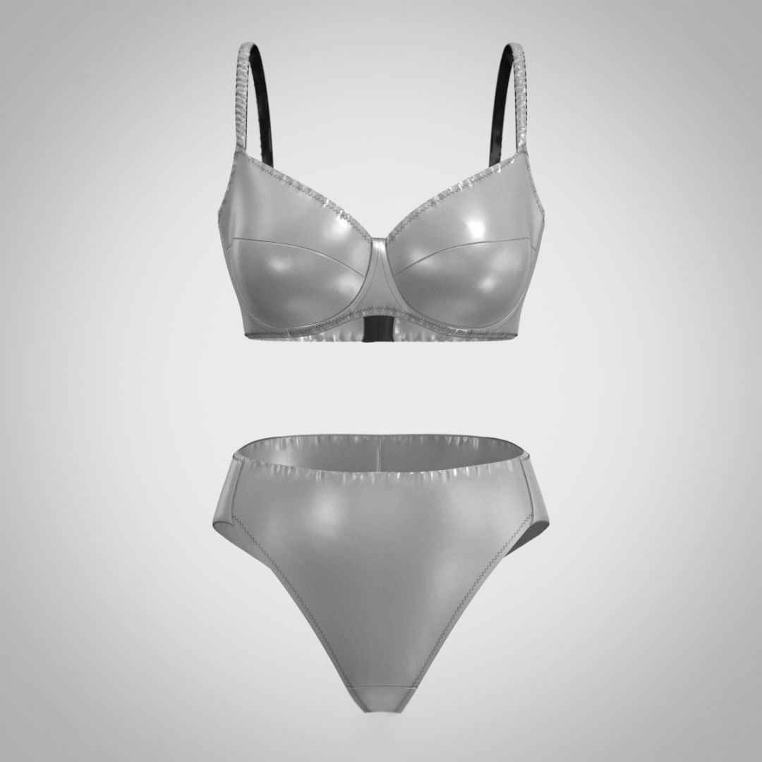 Комплект из шелка 2059.12.22.1 ARDI серый