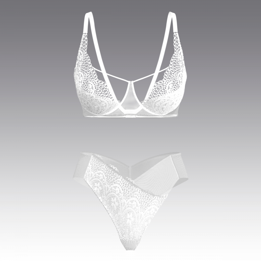 Комплект из кружева 4014.16.22 ARDI белый