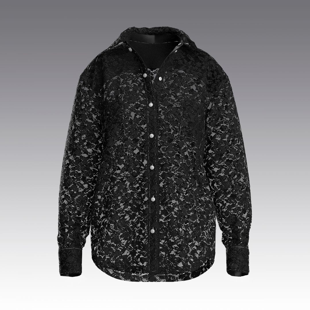 Рубашка из кружева 2963.54 ARDI черный