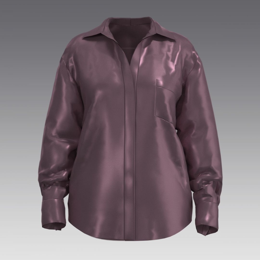 Рубашка из шелка 2059.54.7 ARDI пион