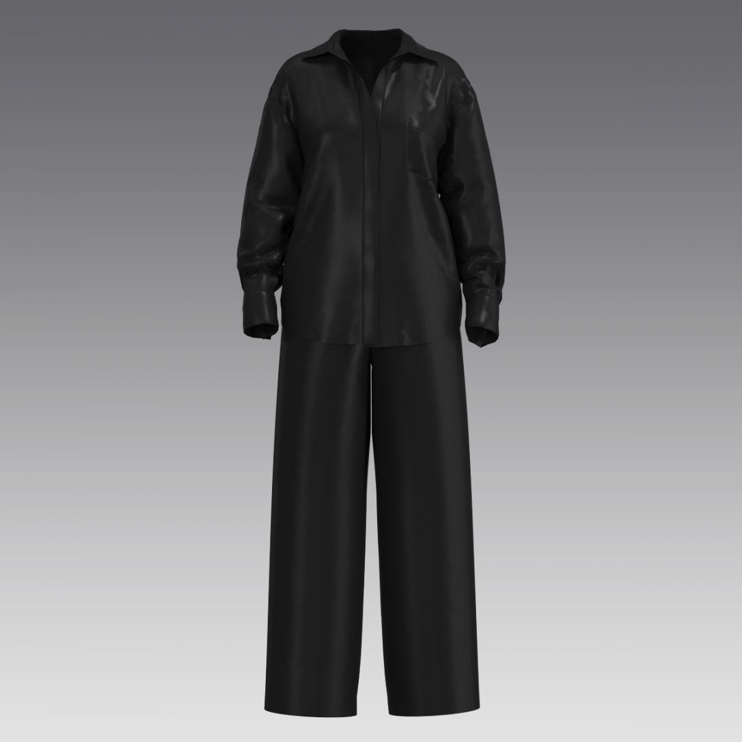 Комплект из шелка 2059.54.58.3 ARDI черный