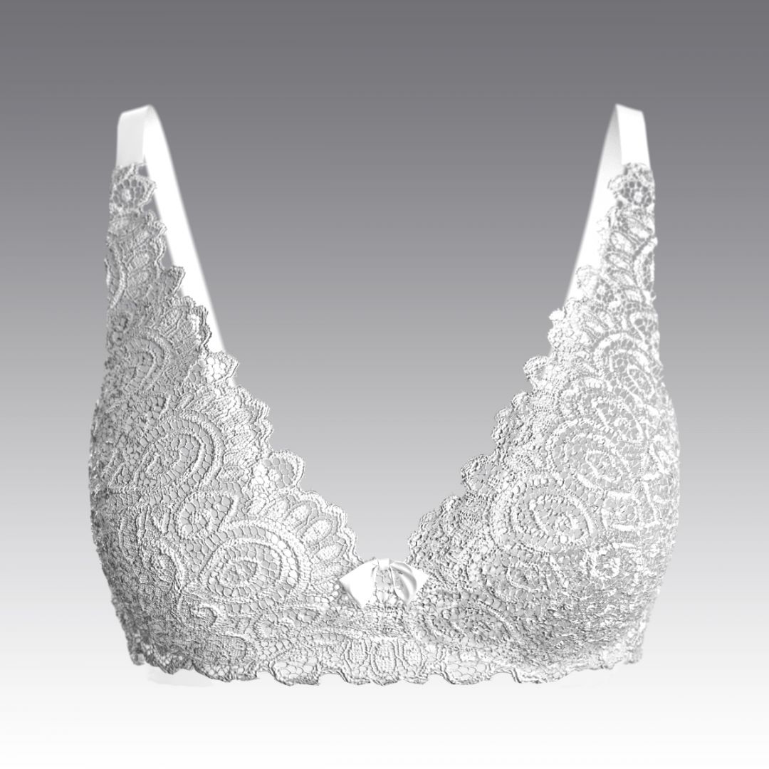 Кружевной бюстгальтер без косточек 2803.13 ARDI белый