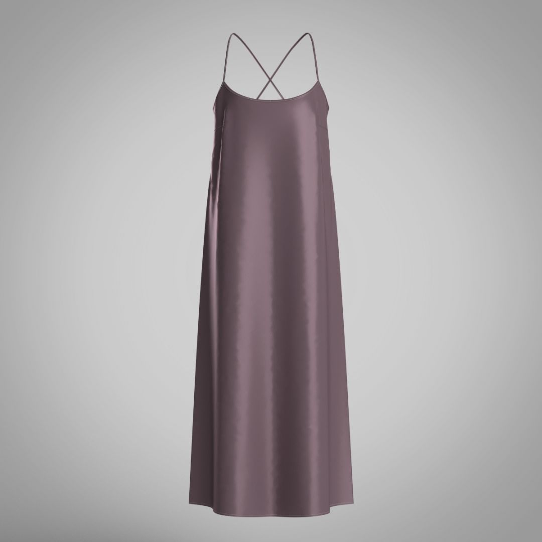 Платье-комбинация из шелка 2059.44.7 ARDI пион