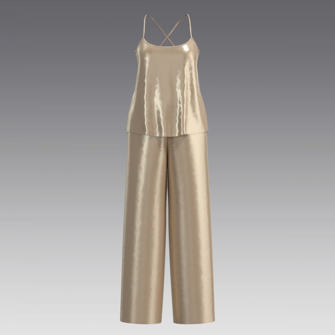 Комплект из шелка 2059.40.58.8 ARDI янтарь