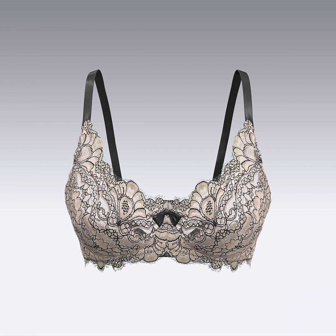 Бюстгальтер из кружева Шантильи 2936.16 ARDI бежевый
