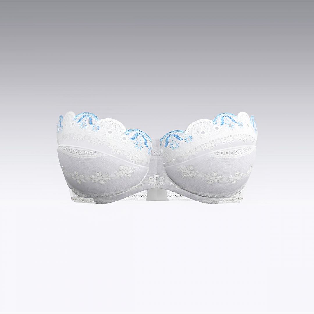 Бюстгальтер-балконет из шитья 2934.18 ARDI белый