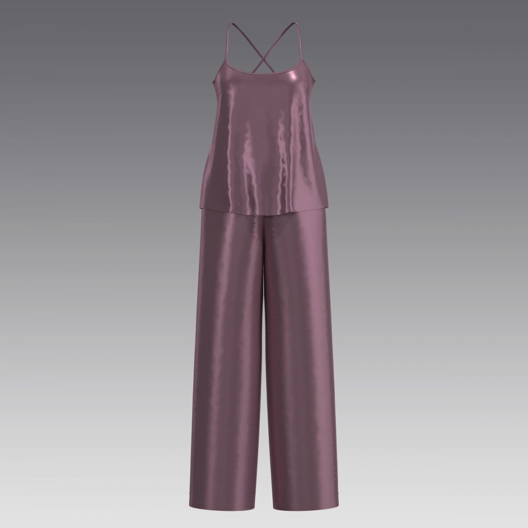 Комплект из шелка 2059.40.58.7 ARDI пион