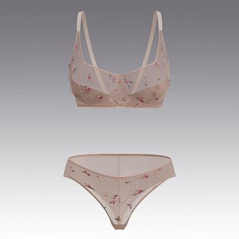 Комплект из сетки 4016.16.22 ARDI пудровый