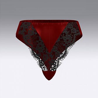 Бразилиано из шелка и кружева 2942.22 ARDI рубиновый