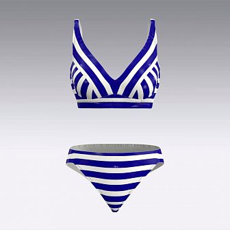 Купальник раздельный в полоску 3031.13.28 ARDI синий