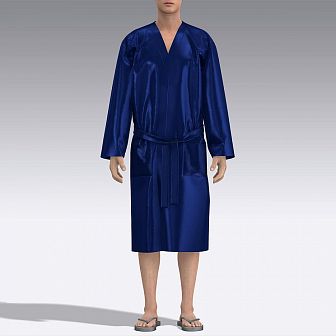 Халат мужской из шелка 7003.98 ARDI Navy