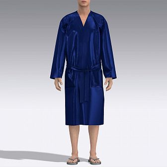 Халат мужской из шелка 7003.98 ARDI Navy