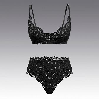 Комплект из кружева 4004.16.21 ARDI черный