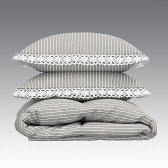 Комплект белья Stone Washed 2981.01 ARDI серый
