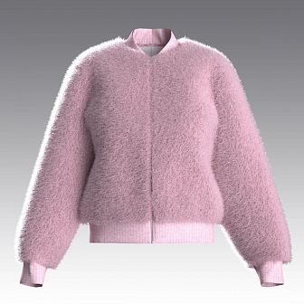 Бомбер из шерстяного меха 2907.43 ARDI карамель