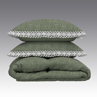 Комплект белья из вареного хлопка 4056.01 ARDI хвойный