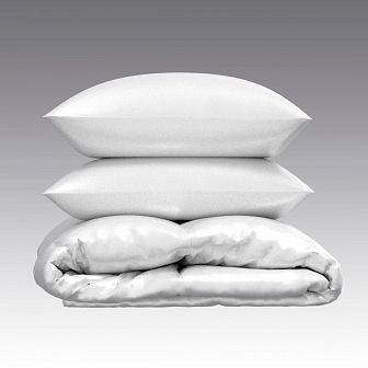 Комплект белья из шелка 5003.01 ARDI белый