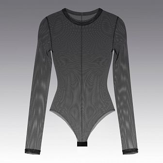 Боди из сетки 4007.38 ARDI черный