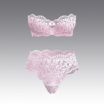 Комплект из кружева 2987.18.21 ARDI розовый