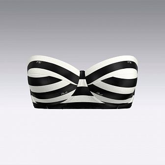 Купальный лиф в полоску 3034.18 ARDI черный