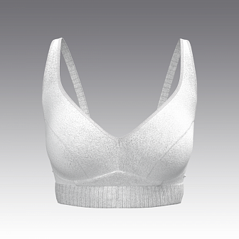 Топ из бархата 2976.13 ARDI белый